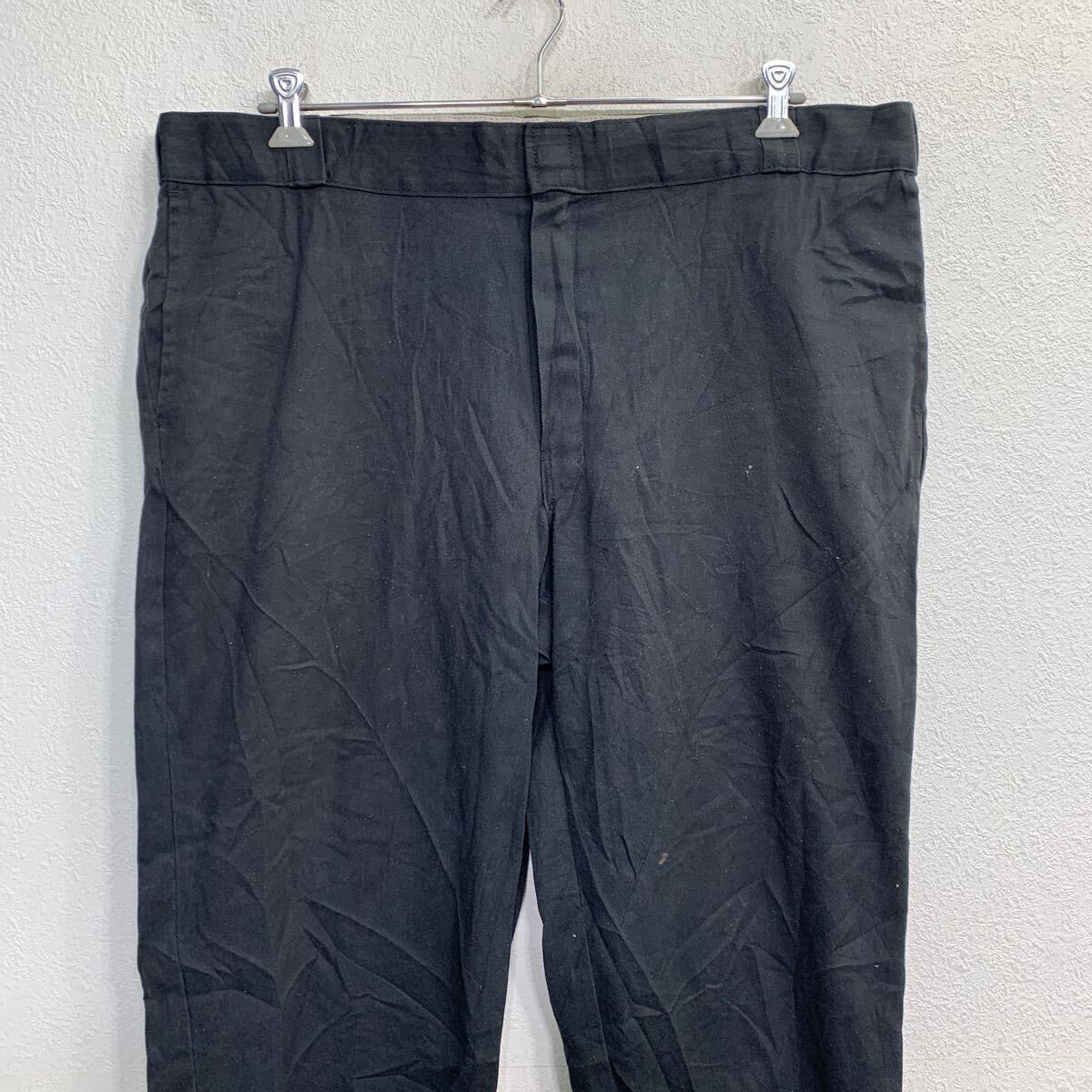 【中古】【古着】 Dickies 874 ワークパンツ W44 ディッキーズ オリジナルフィット ブラック 古着卸 アメリカ仕入 2502-1132