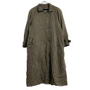 【中古】【古着】 TOWNE トレンチコート レディース M~ カーキ ライナー付き 古着卸 アメリカ仕入 a702-7345