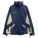 【中古】【古着】 Columbia 中綿ジャケット レディース M ネイビー ホワイト コロンビア ジップアップ マウンテンジャケット 古着卸 アメリカ仕入 a702-7442
