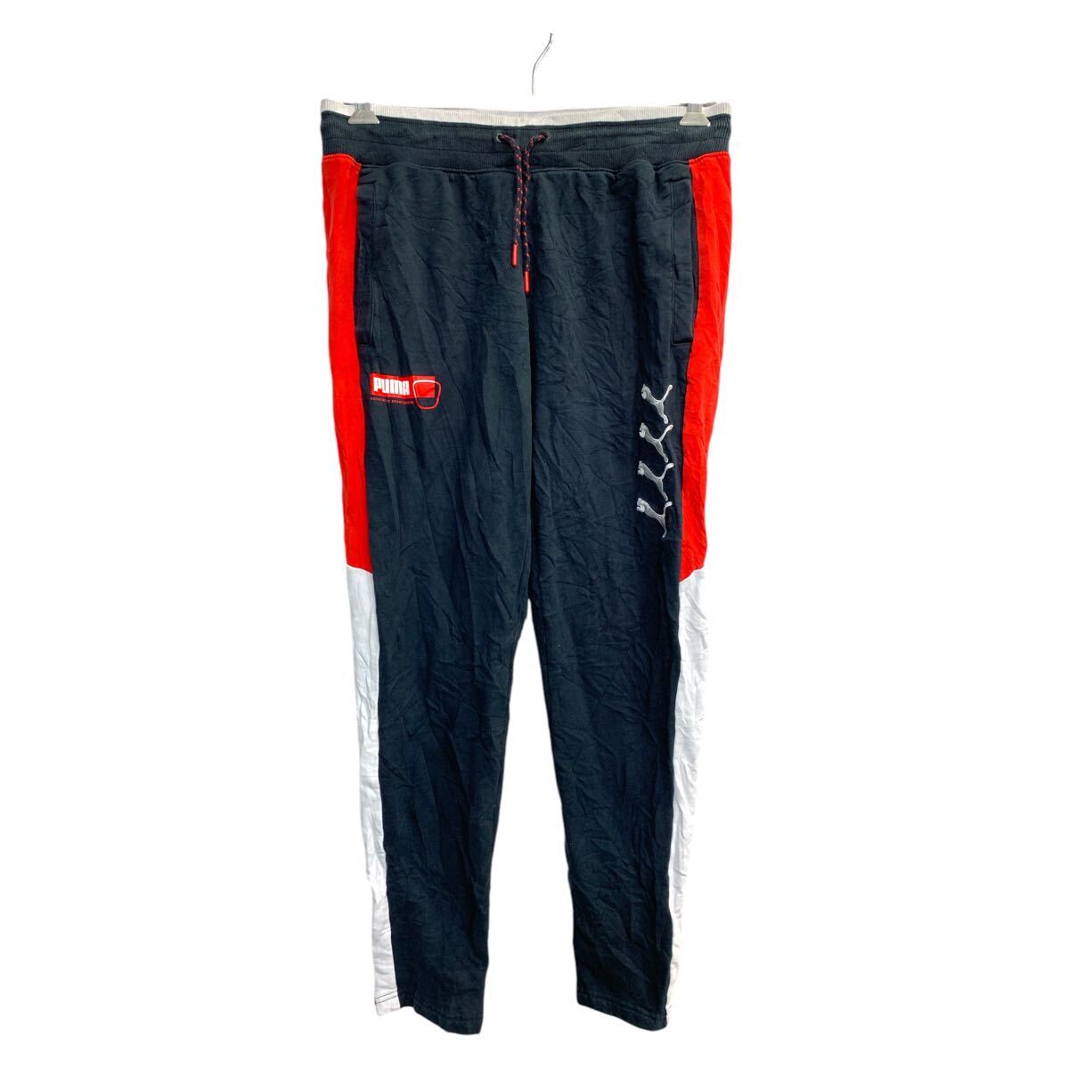 【中古】【古着】 PUMA スウェットパンツ W33 プーマ ブラック 古着卸 アメリカ仕入 2503-117(4)