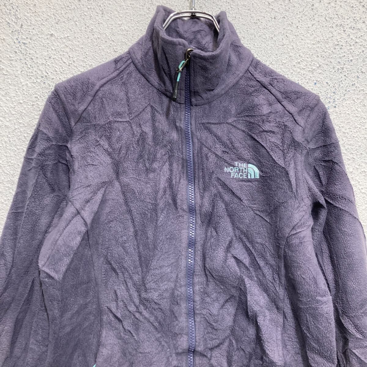 【中古】【古着】 THE NORTH FACE フリースジャケット レディース S ラベンダーグレイ ノースフェイス 古着卸 アメリカ仕入 a702-7521