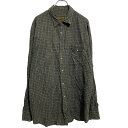 【中古】【古着】 Timberland 長袖 チェックシャツ XL ブラウン ティンバーランド ビッグサイズ 古着卸 アメリカ仕入 a702-7613
