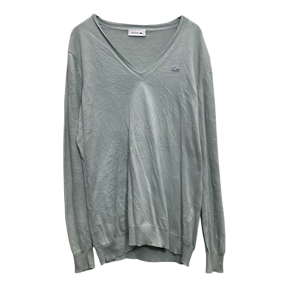 ����šۡڸ���� LACOSTE �˥å� �������� �饳���� ��ǥ����� M~ ���졼 V�ͥå� ���岷 ����ꥫ���� a703-5020