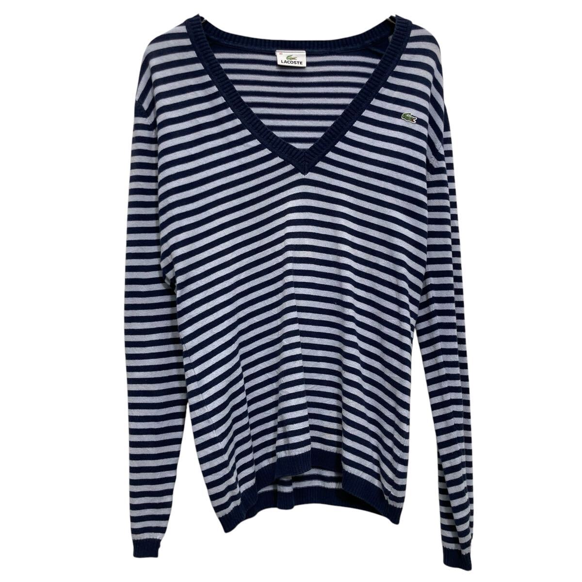 【中古】【古着】 LACOSTE コットンニ