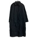 【中古】【古着】 DEFENSE LOGISTICS AGENCY USAFタイプ ミリタリーコート レディース 3XL~ ブラック 米軍 ロングコート 古着卸 アメリカ仕入 a703-5072