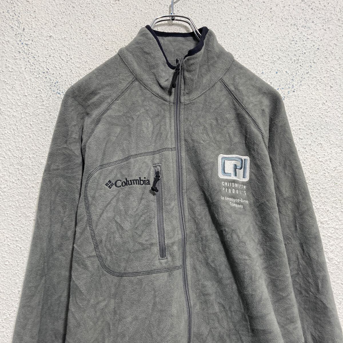 【中古】【古着】 Columbia フリースジャケット コロンビア M グレー 防寒 アウトドア キャンプ 古着卸 アメリカ仕入 a703-5150 voxtrading-10195462 古着屋DEN サンプル画像3