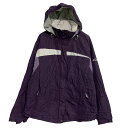 【中古】【古着】 Columbia 中綿ジャケット レディース L パープル コロンビア ジップアップ マウンテンジャケット ロゴ 古着卸 アメリカ仕入 a703-5198