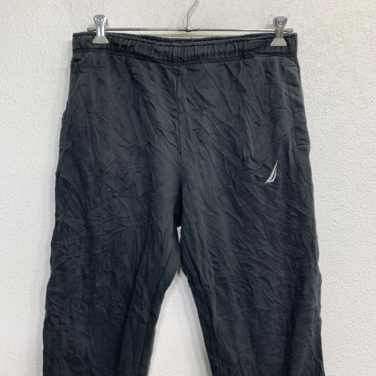 【中古】【古着】 NAUTICA スウェットパンツ W33 ノーティカ ブラック 古着卸 アメリカ仕入 2503-220