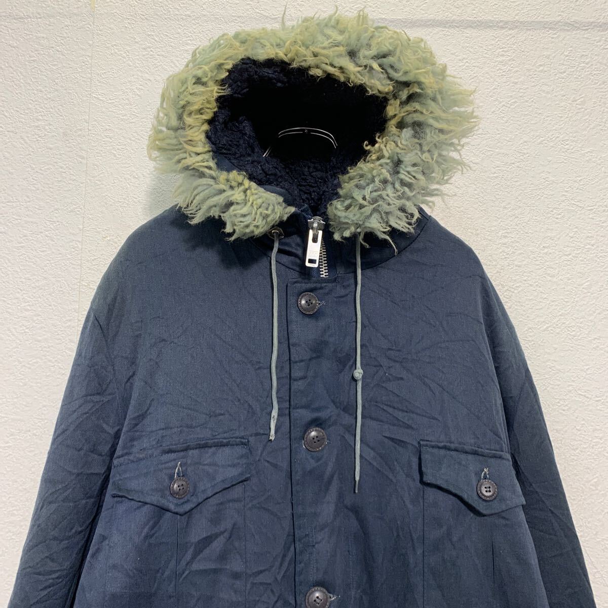 桑和 3223 長袖ブルゾン LLサイズ チャコールグレー(23)【同梱・代引き不可】