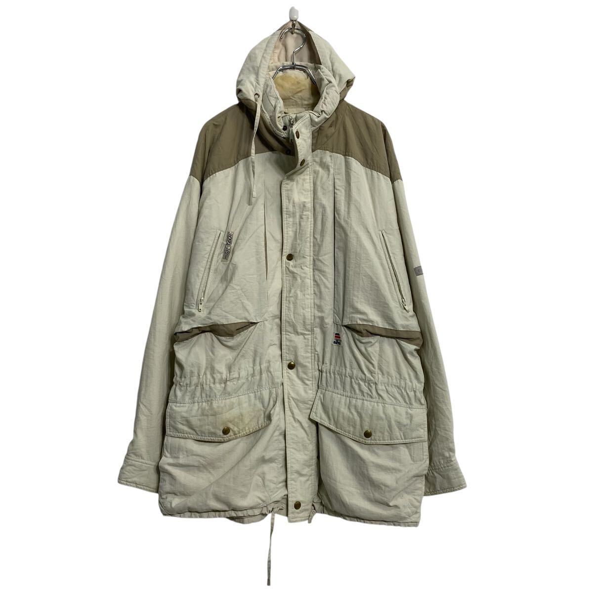 【中古】【古着】 eiho ジャケット エイホー XL~ ホワイト ゴアテックス GORETEX フルジップ 古着卸 アメリカ仕入 a703-5294