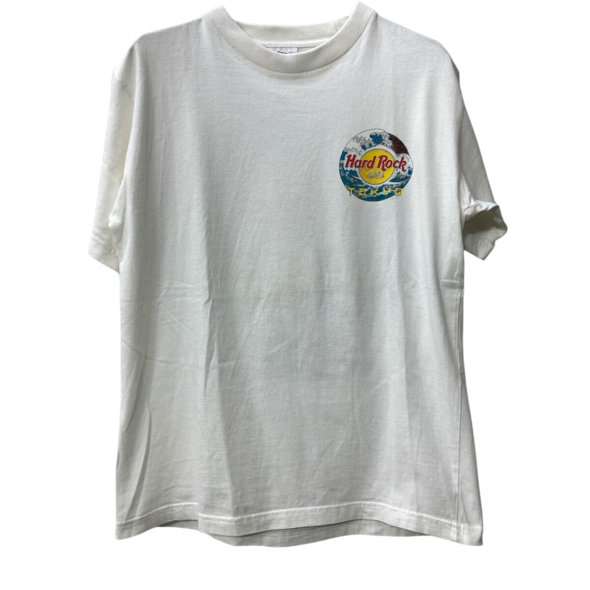 【中古】【古着】 Hard Rock プリントTシャツ Sサイズ ハードロック TOKYO 歌舞伎 ホワイト 古着卸 アメリカ仕入 t2502-3085