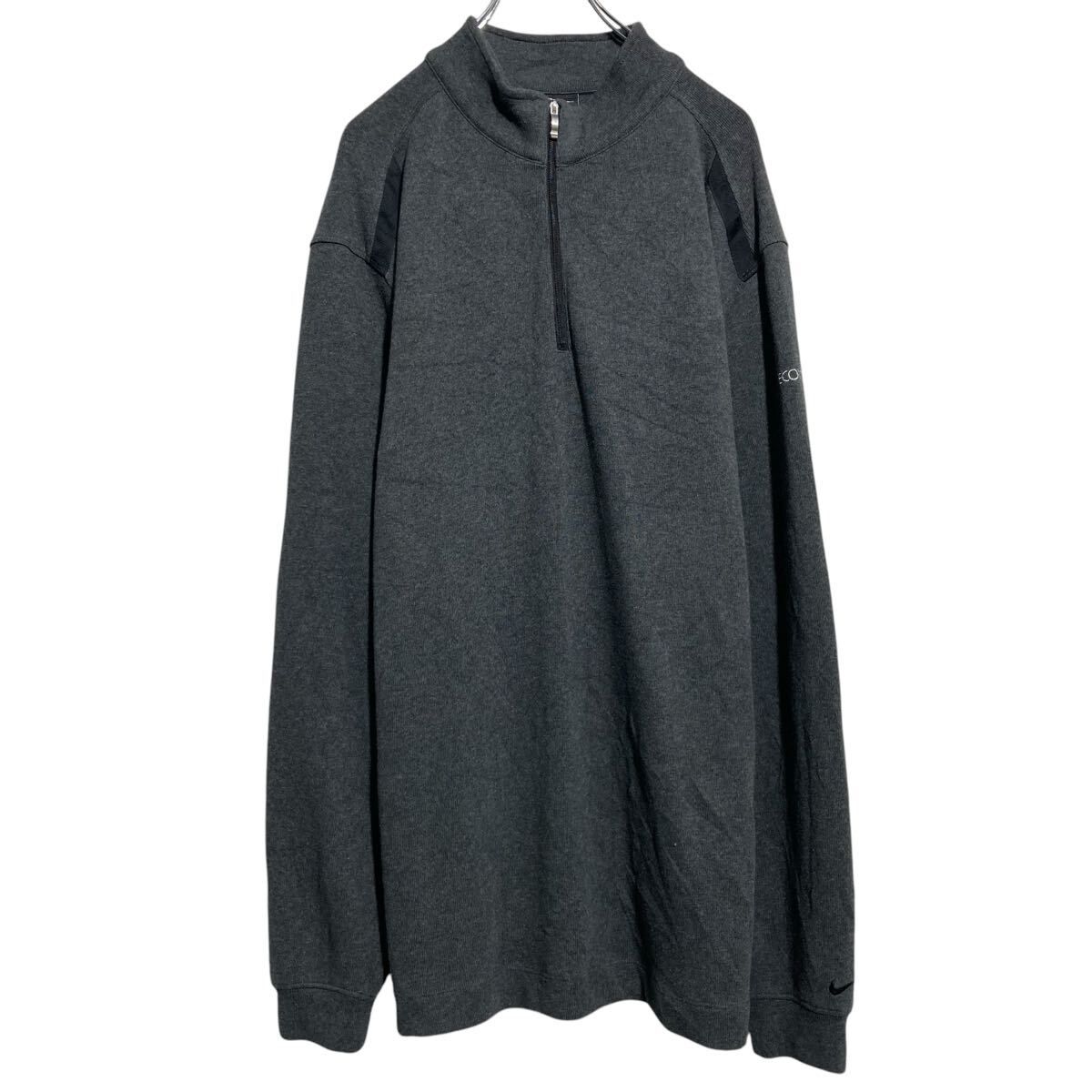 Hawaiian - 【中古】【古着】 NIKE 無地スウェット トレーナー ナイキ L ダークグレー フルジップ 古着卸 アメリカ仕入 a703-5468