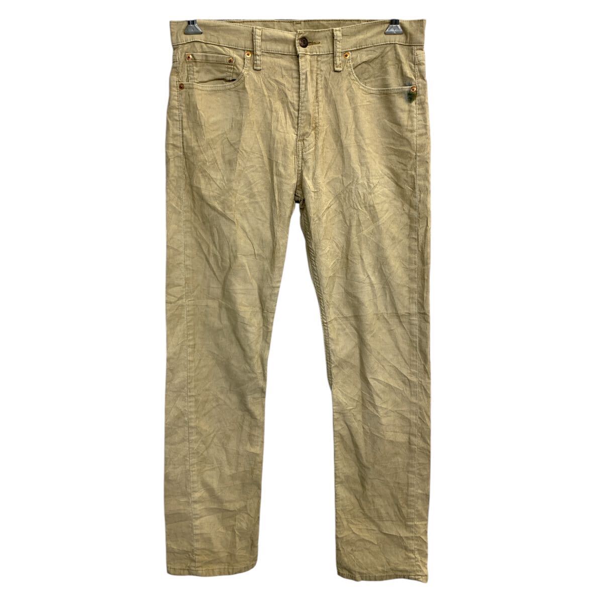 【中古】【古着】 Levi's 513 コーデュロイパンツ W32 リーバイス ベージュ 古着卸 アメリカ仕入 2503-253