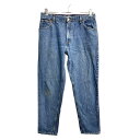 【中古】【古着】 Levi's 550 デニムパンツ W34 リーバイス レディース リラックステーパード ブルー メキシコ製 古着卸 アメリカ仕入 2503-256
