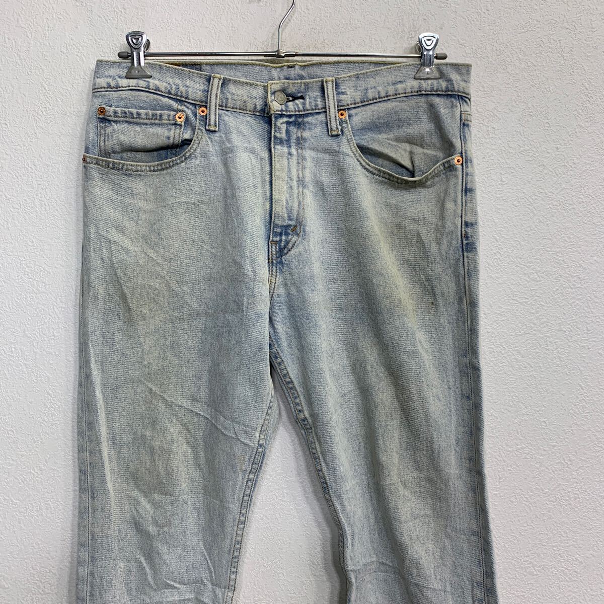 デニムパンツ ジーンズ メンズ 男性用 春夏 韓国 韓流 ゆったり ストレート レトロ ウォッシュ加工 微ストレッチ カジュアル 普段着 綿 コットン レッド ズボン