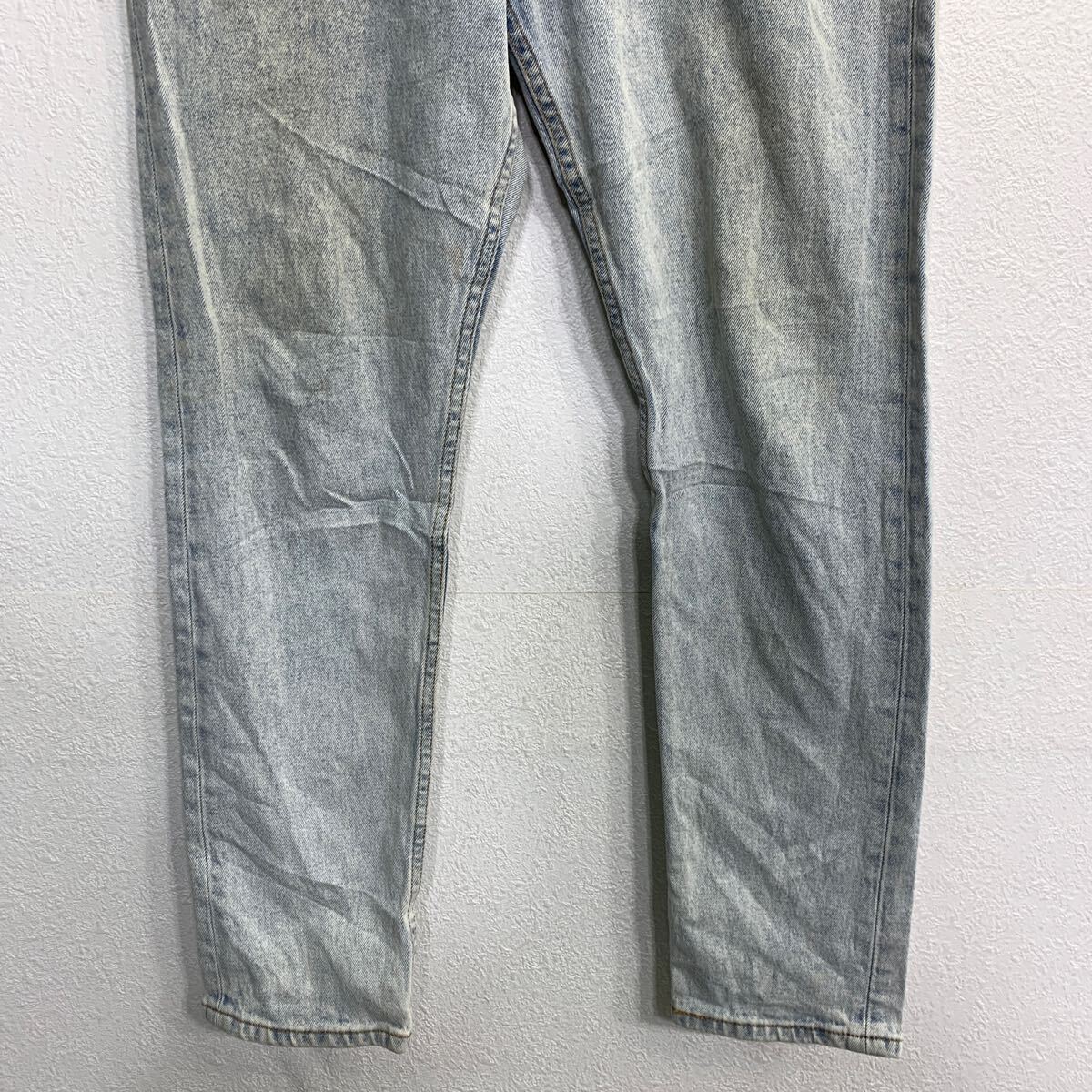 デニムパンツ ジーンズ メンズ 男性用 春夏 韓国 韓流 ゆったり ストレート レトロ ウォッシュ加工 微ストレッチ カジュアル 普段着 綿 コットン レッド ズボン