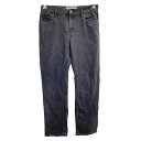 【中古】【古着】 Levi's デニムパンツ W30 リーバイス レディース ブラック 古着卸 アメリカ仕入 2503-286
