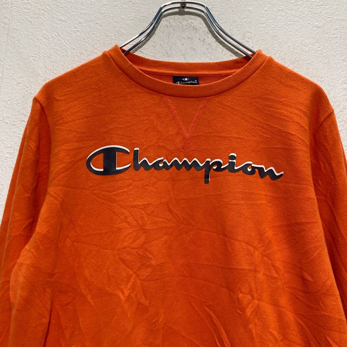 【中古】【古着】 Champion ロゴスウェット トレーナー キッズ XL 160〜 チャンピ...