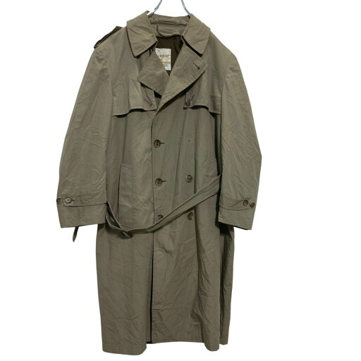 【中古】【古着】 LONDONFOG トレンチコート L〜 グレージュ USA製 ロンドンフォグ ロングコート ライナー付 古着卸 アメリカ仕入 a703-5556 【中古】【古着】 LONDONFOG トレンチコート L〜 グレージュ USA製 ロンドンフォグ ロングコート ライナー付 古着卸 アメリカ仕入 a703-5556