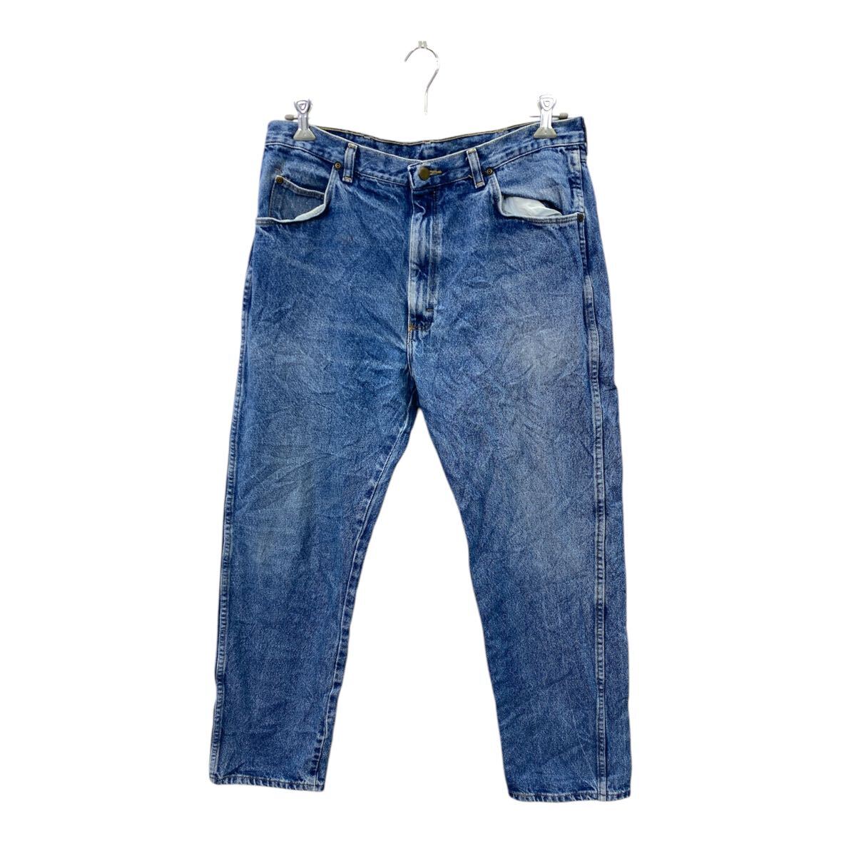 【中古】【古着】 Wrangler デニムパンツ W37 ラングラー ブルー 古着卸 アメリカ仕入 2503-400
