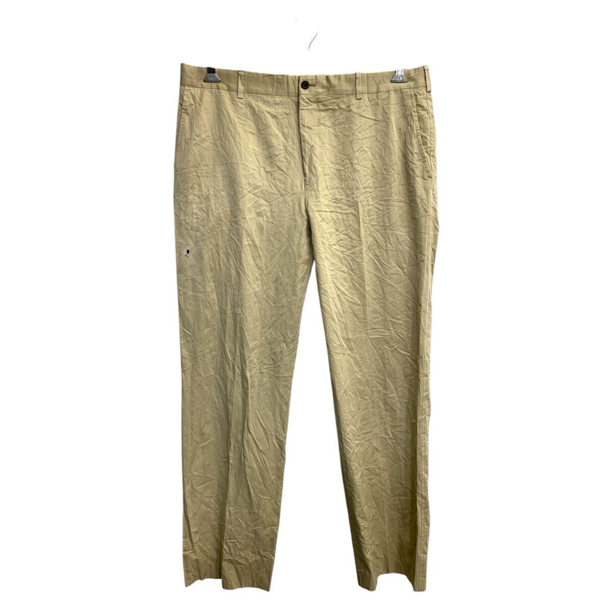 【中古】【古着】 BROOKS BROTHERS チノパン W38 ブルックスブラザーズ ビッグサイズ ベージュ コットン メキシコ製 古着卸 アメリカ仕入 2503-450