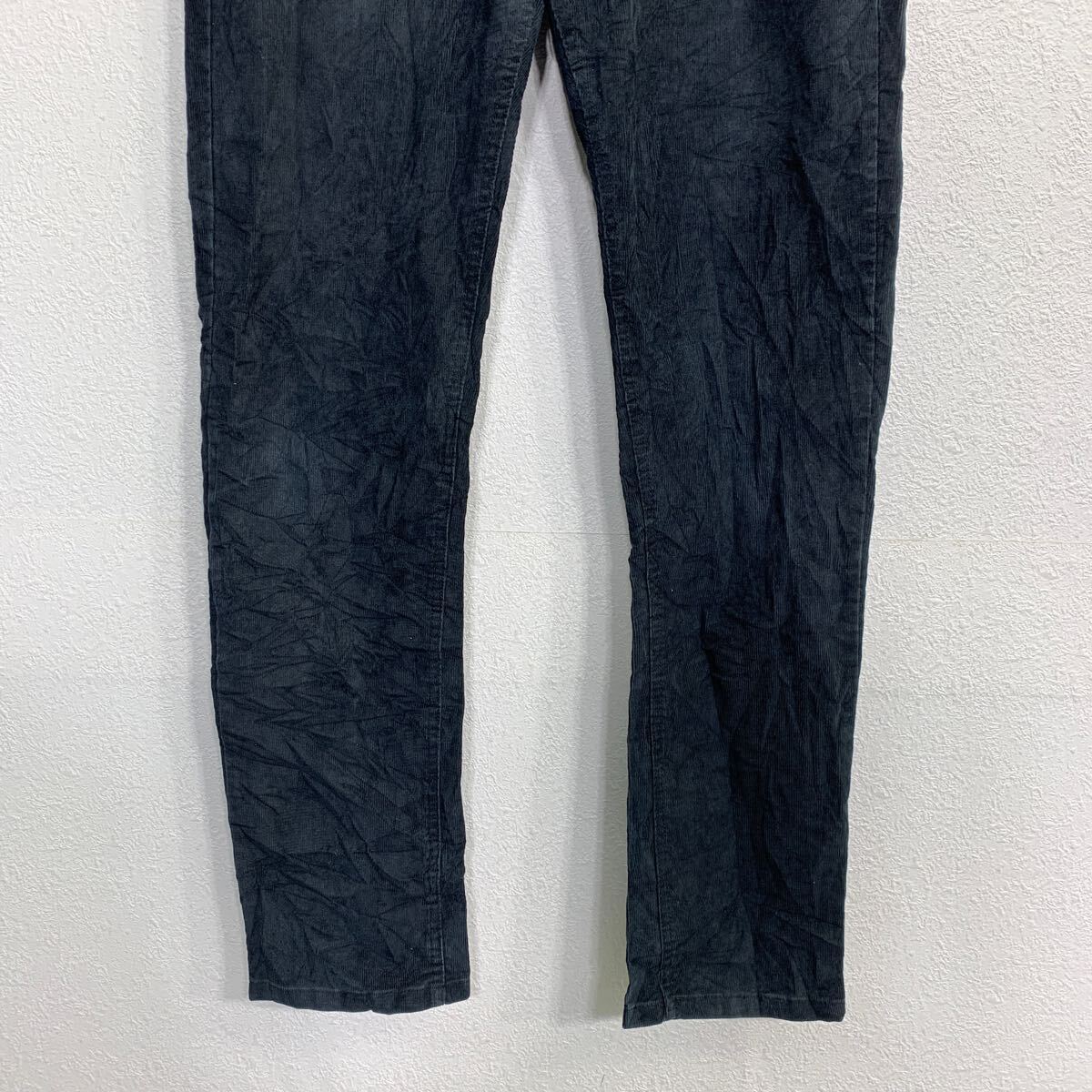 【中古】【古着】 RESERVED コーデュロイパンツ W32 ブラック 古着卸 アメリカ仕入 2503-472