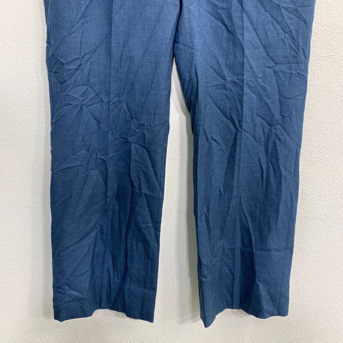 【中古】【古着】 ミリタリースラックス W41 ビッグサイズ ネイビー 古着卸 アメリカ仕入 2503-649