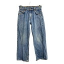 【中古】【古着】 Levi's 565 デニムパンツ W25 リーバイス レディース ブルー コットン メキシコ製 古着卸 アメリカ仕入 2503-668