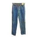 【中古】【古着】 Traffie デニムパンツ W26 レディース ブルー コットン 古着卸 アメリカ仕入 2503-690