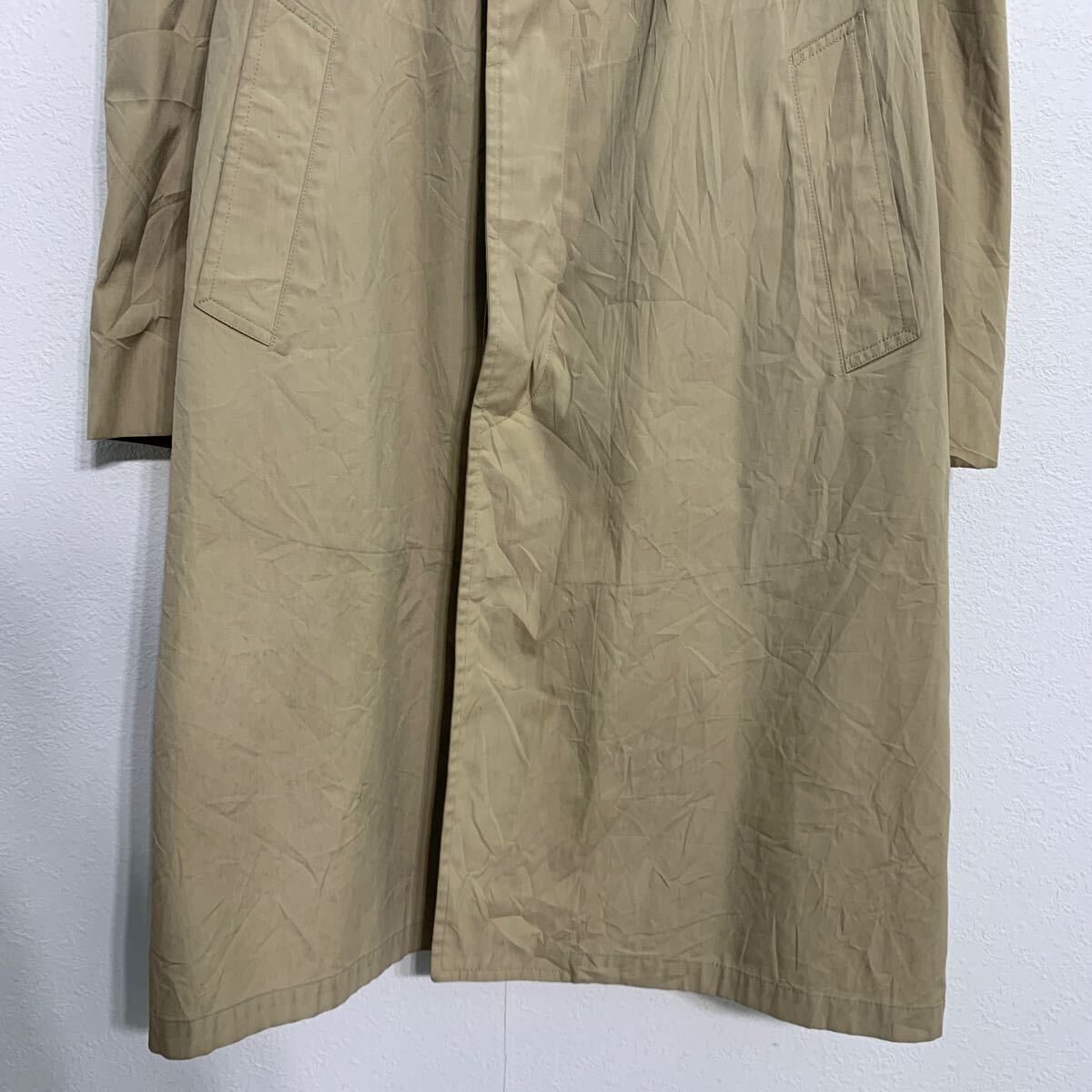 【中古】【古着】 LONDON FOG コート 42 XL ベージュ ロンドンフォグ ボタン ビッグサイズ シンプル アウター 古着卸 アメリカ仕入 a703-5907