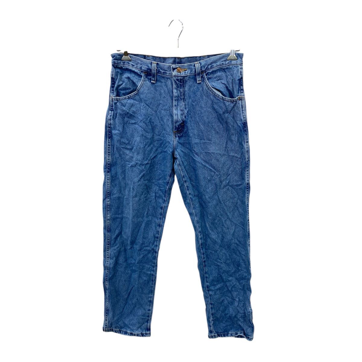  RUSTLER デニムパンツ W34 ラスラー コットン ブルー 古着卸 アメリカ仕入 2503-698
