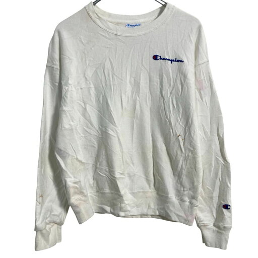 【中古】【古着】 Champion ロゴスウェット トレーナー S ホワイト チャンピオン プルオーバー リバースウィーブ 裏起毛 古着卸 アメリカ仕入 a703-6136 【中古】【古着】 Champion ロゴスウェット トレーナー S ホワイト チャンピオン プルオーバー リバースウィーブ 裏起毛 古着卸 アメリカ仕入 a703-6136