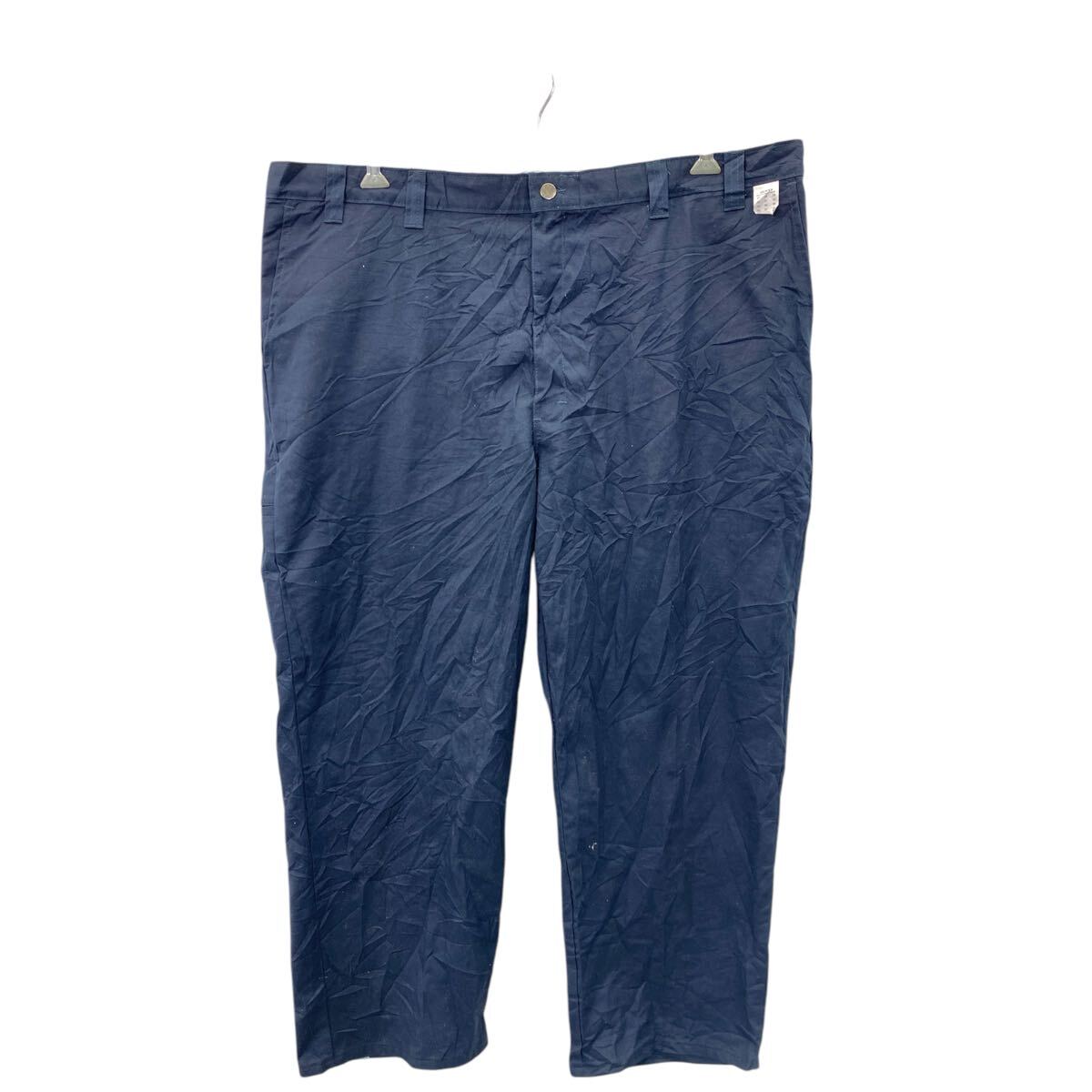 樂天商城 - 【中古】【古着】 Dickies チノパンツ ワークパンツ W46 ディッキーズ ビッグサイズ ネイビー 古着卸 アメリカ仕入 2503-862