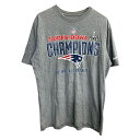 【中古】【古着】 NIKE 半袖 プリント Tシャツ Lサイズ ナイキ レギュラーフィット グレー 古着卸 アメリカ仕入 t2503-3259(4)