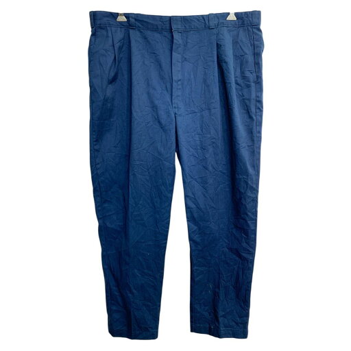 【中古】【古着】 Dickies ワークパンツ W42 ディッキーズ ビッグサイズ ネイビー 古着卸 アメリカ仕入 2503-1003 【中古】【古着】 Dickies ワークパンツ W42 ディッキーズ ビッグサイズ ネイビー 古着卸 アメリカ仕入 2503-1003