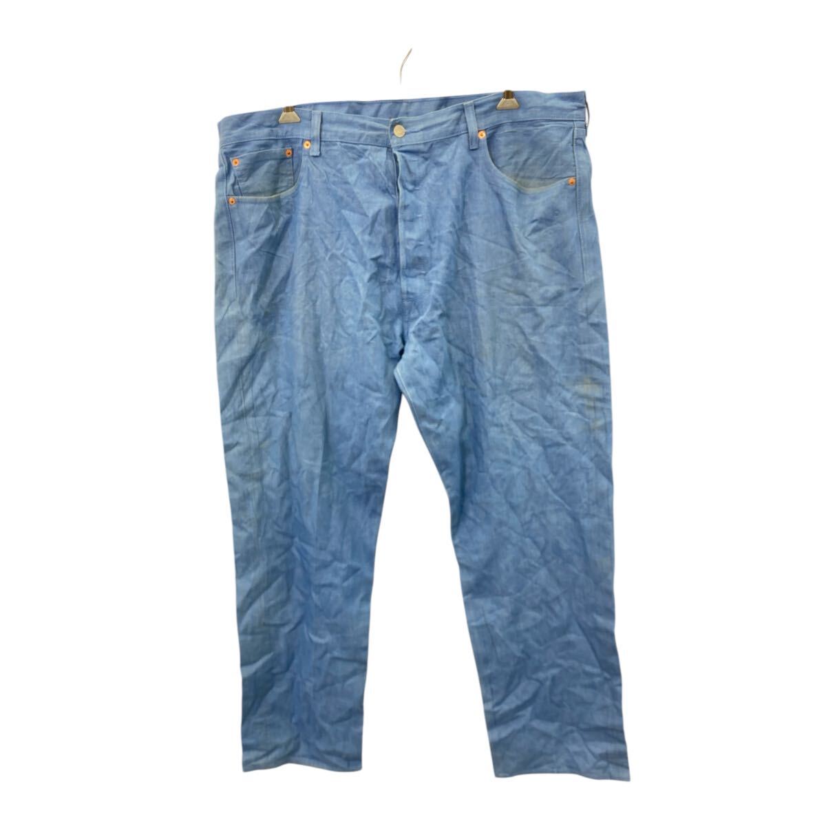 【中古】【古着】 Levi's 501 デニムパンツ W42 リーバイス メキシコ製 コットン ブルー系 古着卸 アメリカ仕入 2503-1074