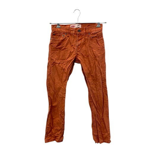 【中古】【古着】 Levi's 511 デニムパンツ W27 リーバイス スリム コットン オレンジ系 古着卸 アメリカ仕入 デニムパンツ 2503-1079 【中古】【古着】 Levi's 511 デニムパンツ W27 リーバイス スリム コットン オレンジ系 古着卸 アメリカ仕入 デニムパンツ 2503-1079