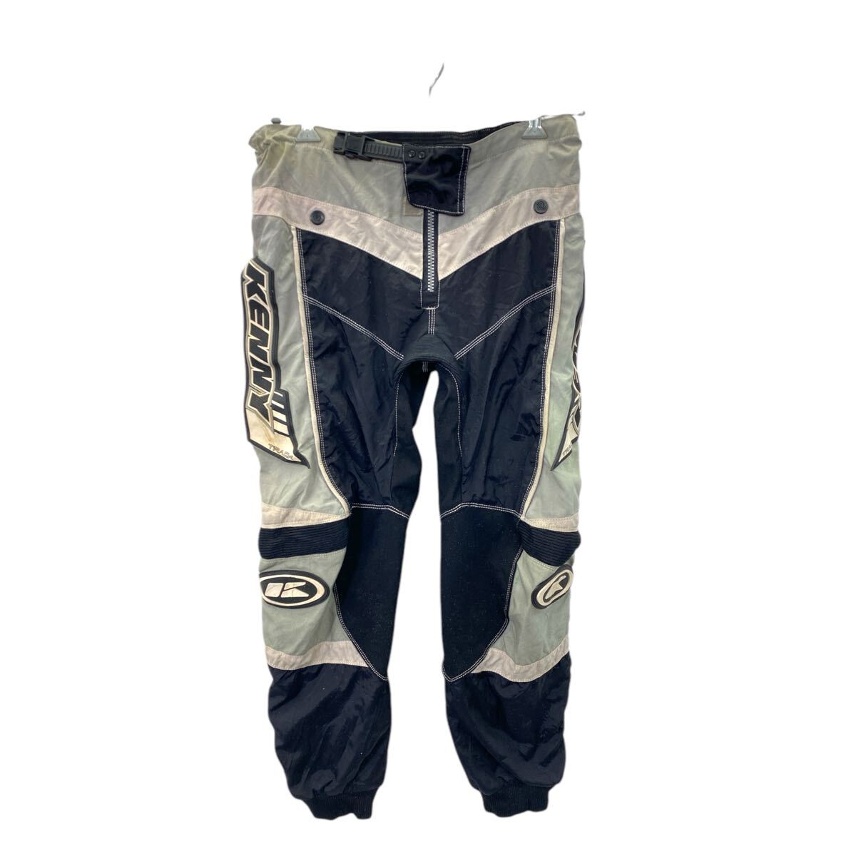 【中古】【古着】 KENNY レーシングパンツ W32 ケニー グレーアンドブラック 古着卸 アメリカ仕入 2503-975