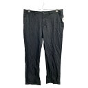 【中古】【古着】 STARTER ロングパンツ W38 スターター ナイロンパンツ ビッグサイズ ブラック ポリエステル 古着卸 アメリカ仕入 2503-1359(4)