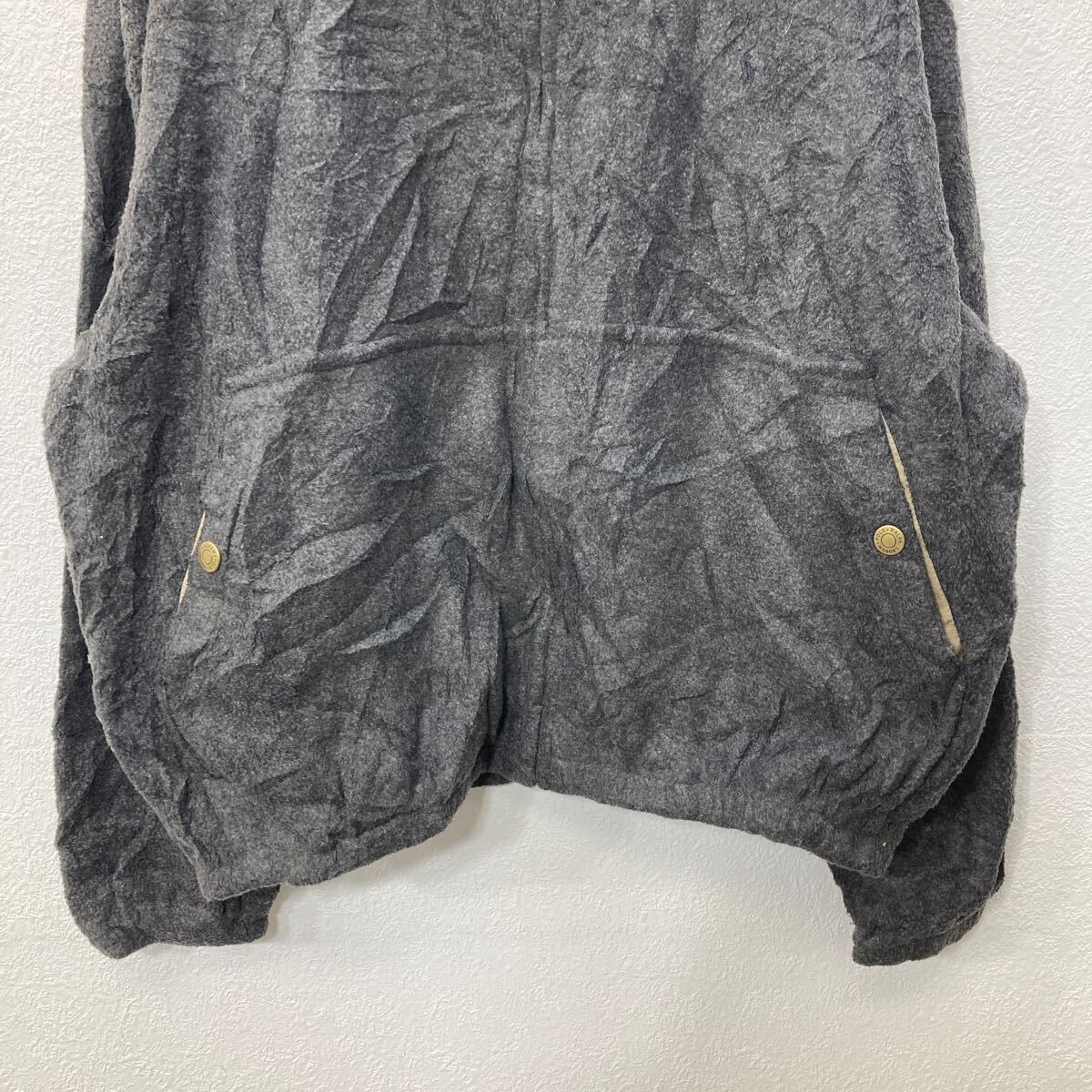 【中古】【古着】 Polo Ralph Lauren フリーススイングトップ XLサイズ位 表記サイズXL ポロラルフローレン グレー 古着卸 アメリカ仕入 t2503-3408