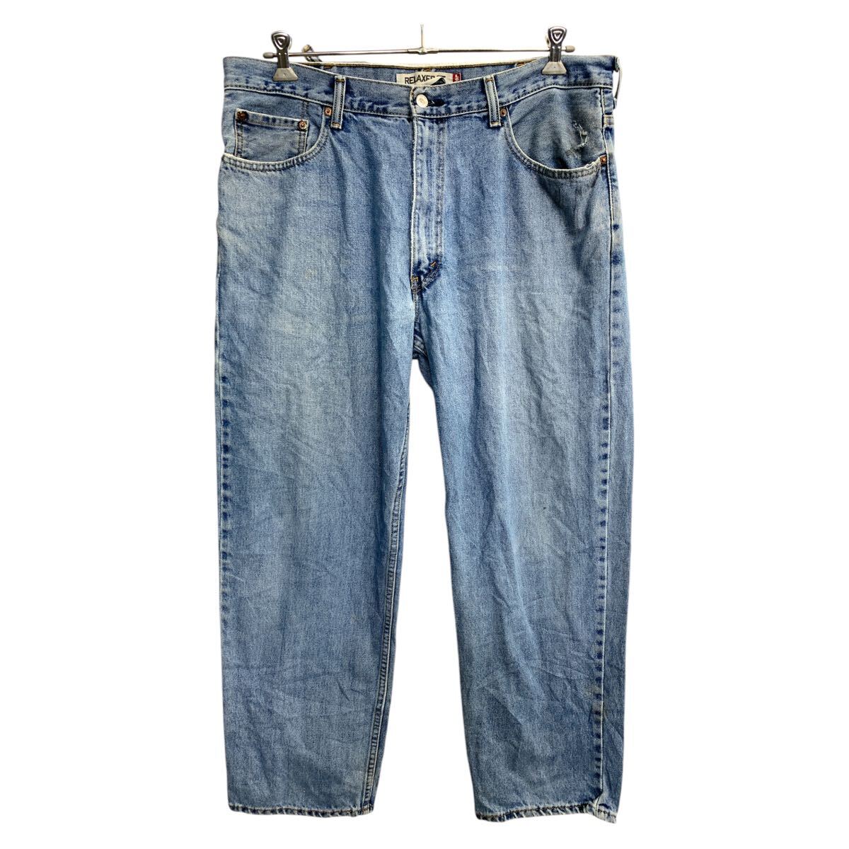 【中古】【古着】 Levi's 550 デニムパンツ W38 リーバイス リラックスフィット ビッグサイズ ブルー コットン 古着卸 アメリカ仕入 2503-1466