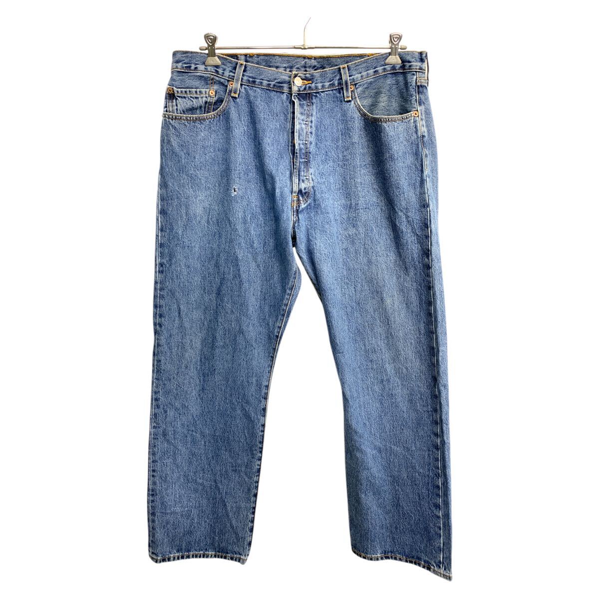 【中古】【古着】 Levi's 501 デニムパンツ W40 リーバイス ボタンフライ ビッグサイズ インディゴ コットン メキシコ製 古着卸 アメリカ仕入 2503-1483