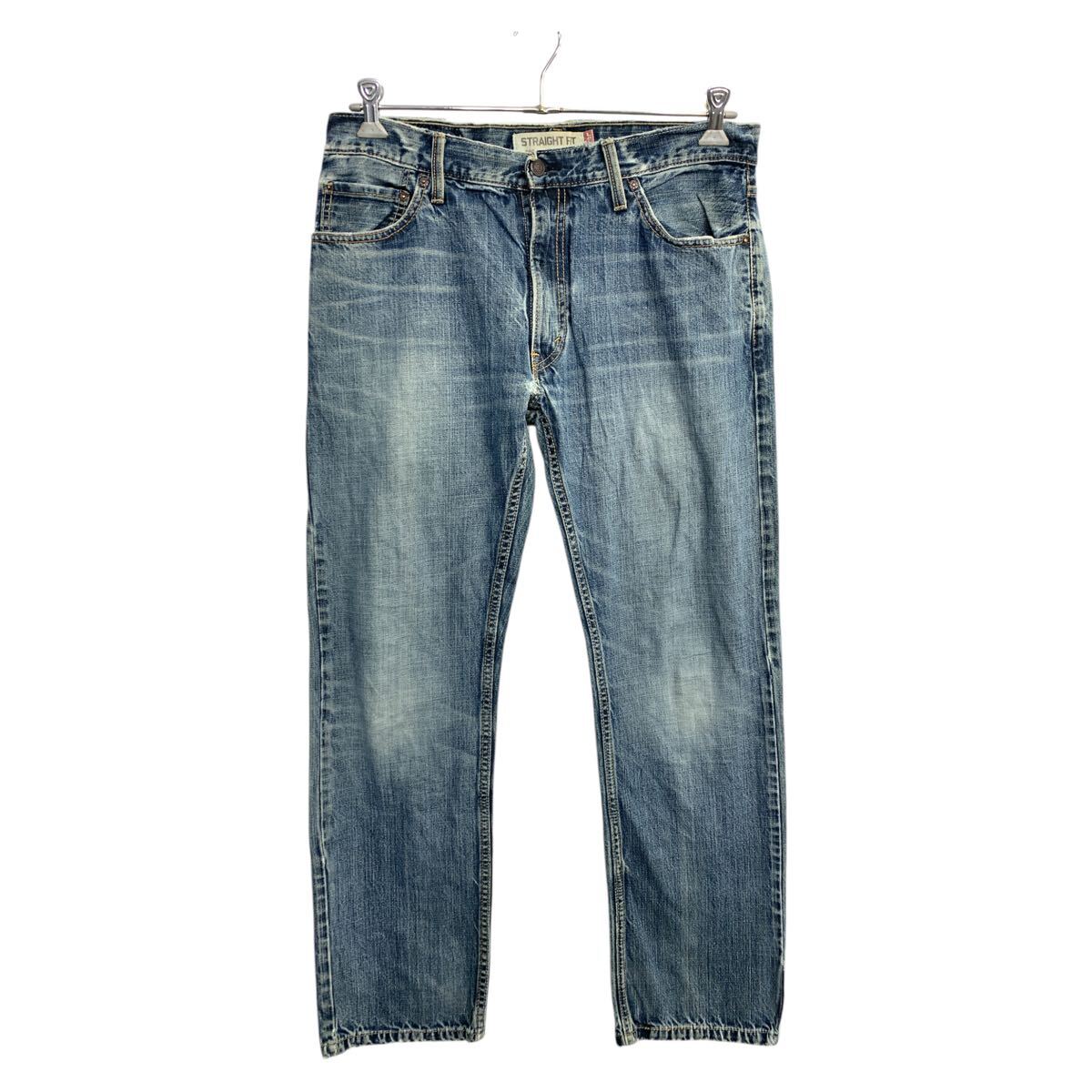 【中古】【古着】 Levi's 505 デニムパンツ W34 リーバイス ストレートフィット インディゴ コットン 古着卸 アメリカ仕入 2503-1489