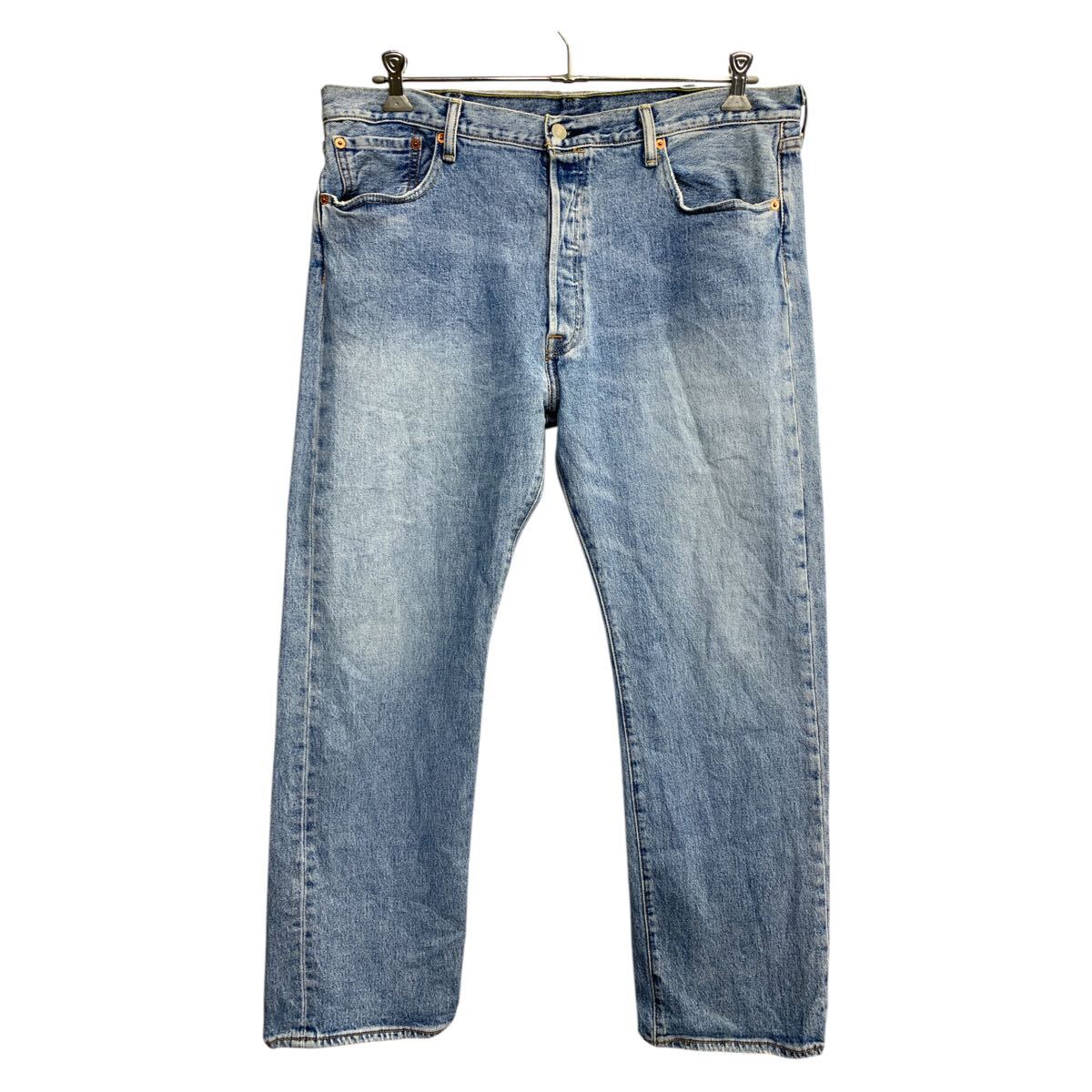 【中古】【古着】 Levi's 501 デニムパンツ W38 リーバイス ボタンフライ ライトブルー メキシコ製 古着卸 アメリカ仕入 2503-1517