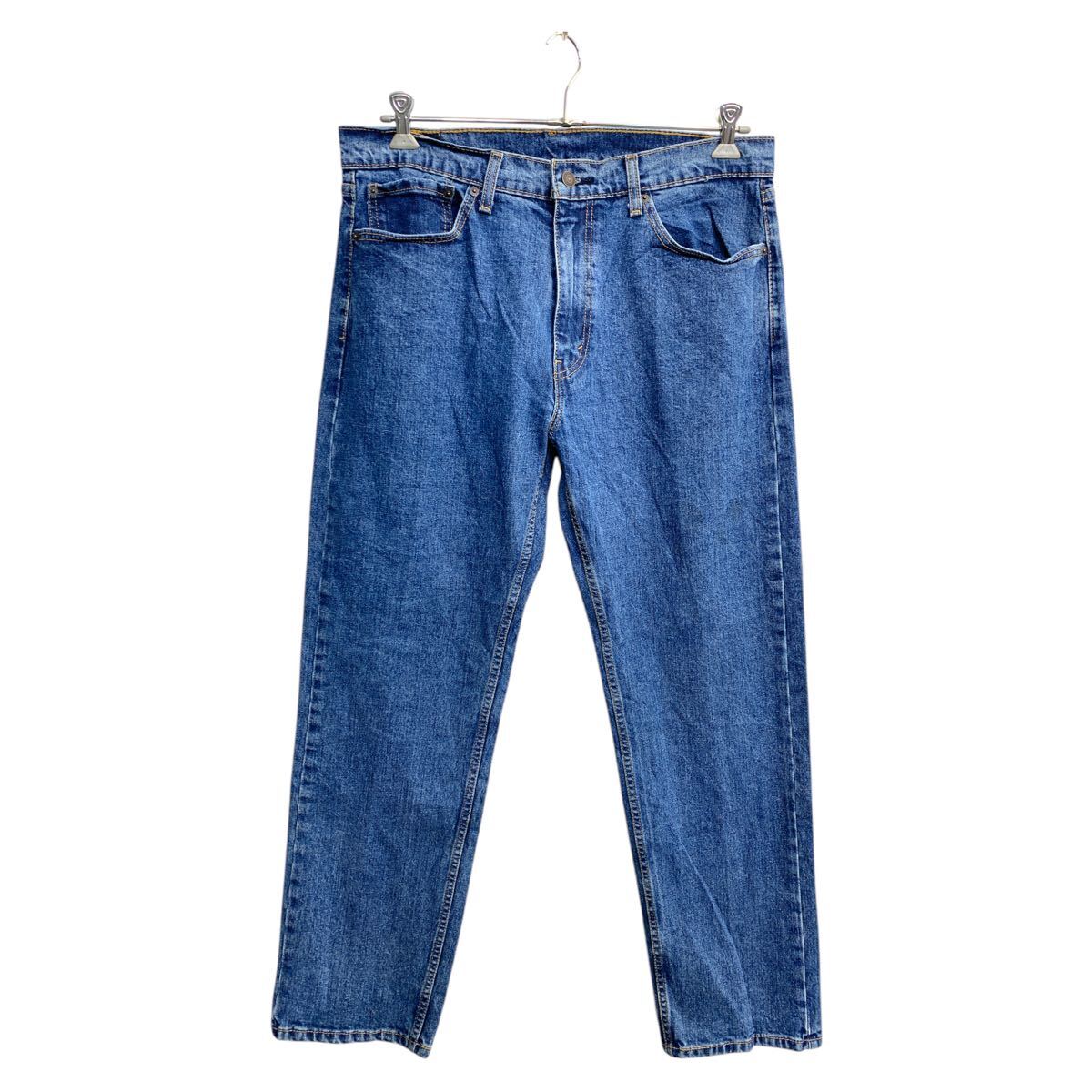 【中古】【古着】 Levi's 505 デニムパンツ W36 リーバイス レギュラーフィット ビッグサイズ インディゴ 古着卸 アメリカ仕入 2503-1525