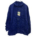 【中古】【古着】 Der blaue GREIFF ユーロ ワークジャケット 102 L~ ブルー ボタン ワークウェア デッドストック タグ付き 古着卸 アメリカ仕入 a704-5046