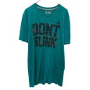 【中古】【古着】 adidas プリントTシャツ 2XL グリーン系 アディダス プルオーバー ビッグサイズ ビックプリント スポーツ 古着卸 アメリカ仕入 a704-5123