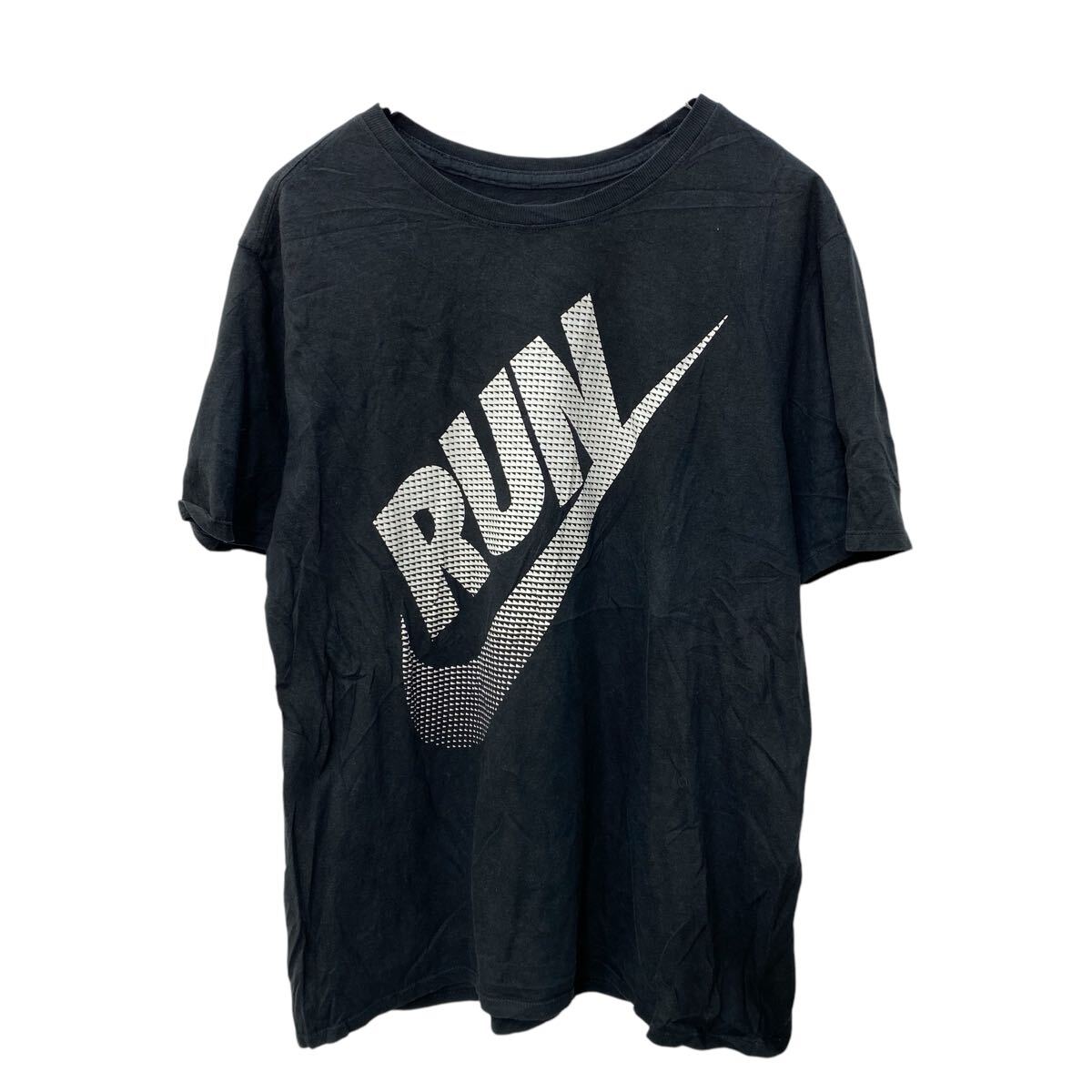 【中古】【古着】 半袖 プリントTシャツ M〜 ブラック クルーネック 古着卸 アメリカ仕入 a704-5138