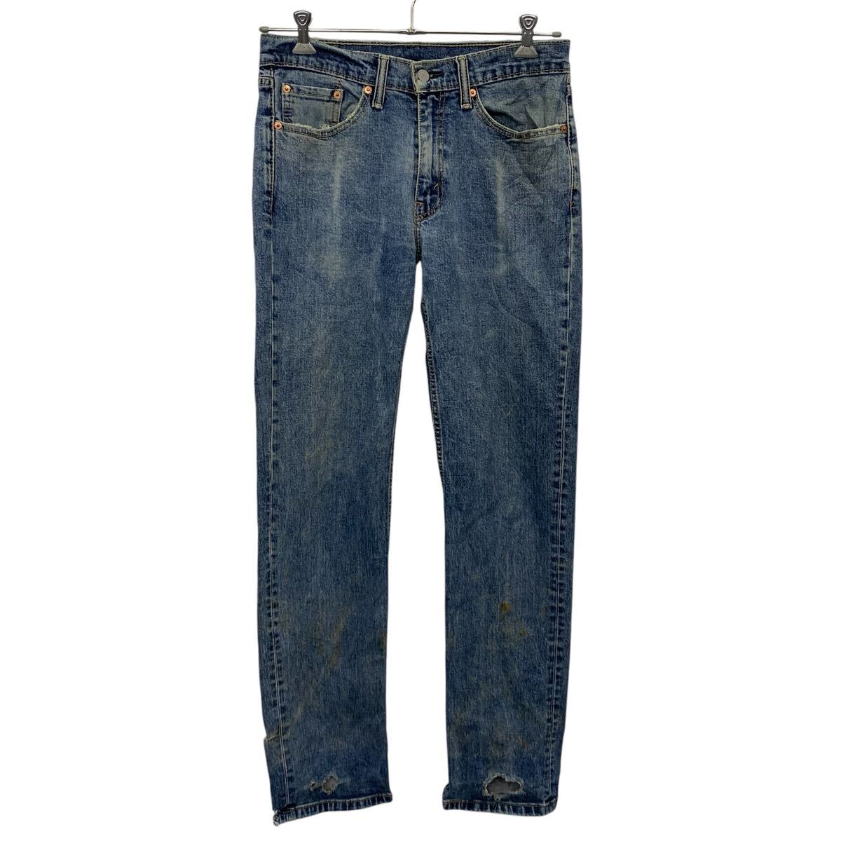 【中古】【古着】 Levi's 514 デニムパンツ W32 リーバイス ライトブルー カジュアル アメカジ 古着卸 アメリカ仕入 2504-14