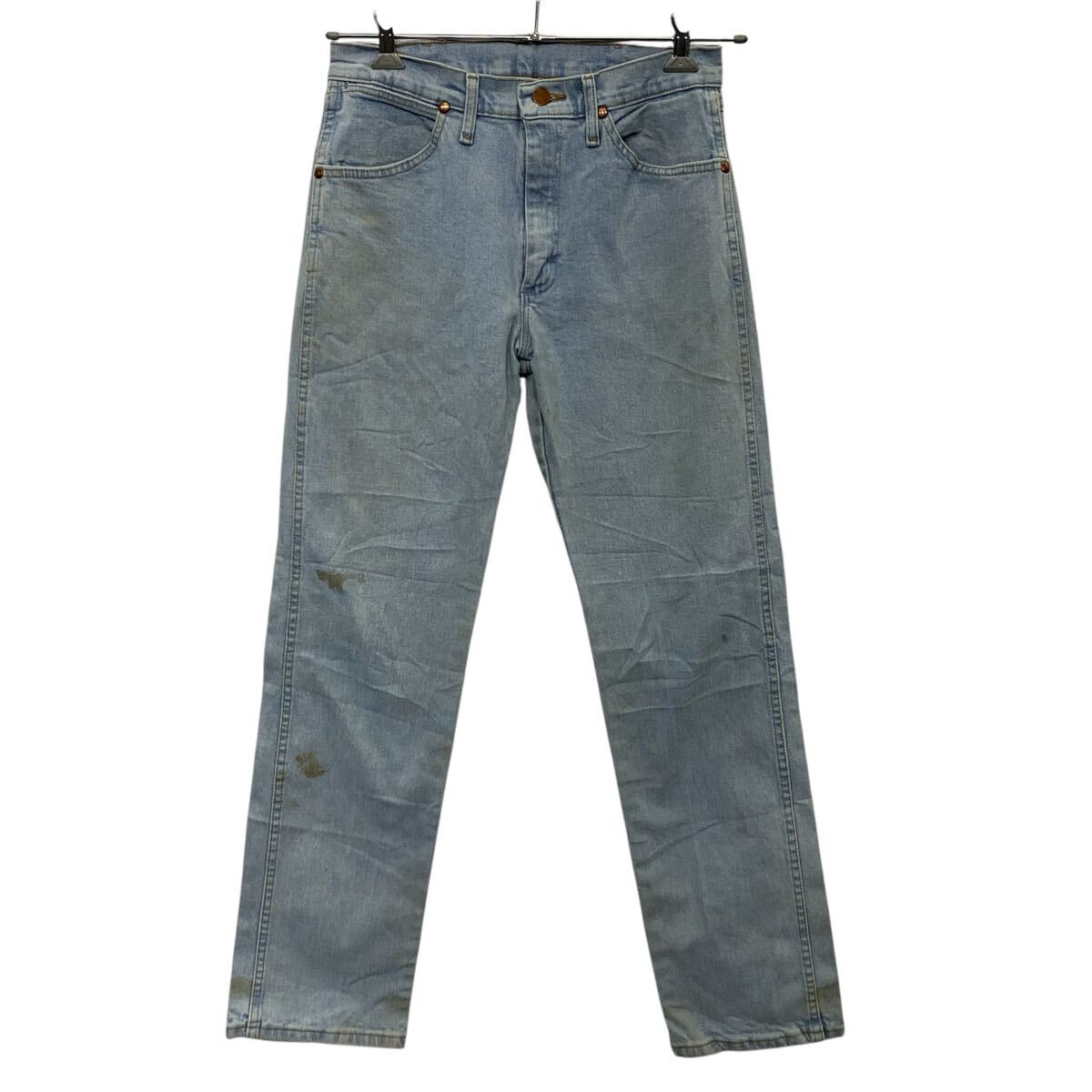 【中古】【古着】 Wrangler デニムパンツ W29 ラングラー ライトブルー カジュアル アメカジ 古着卸 アメリカ仕入 2504-32